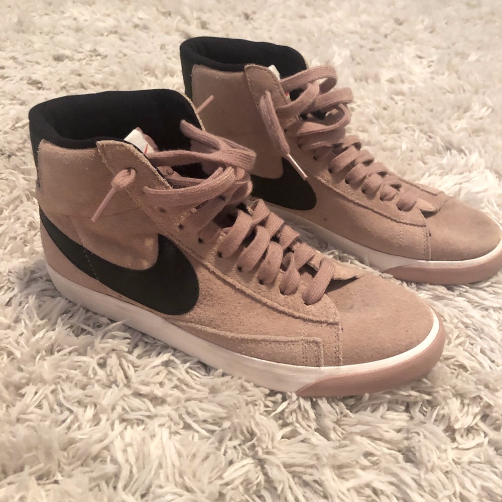 Pink Nike high top
